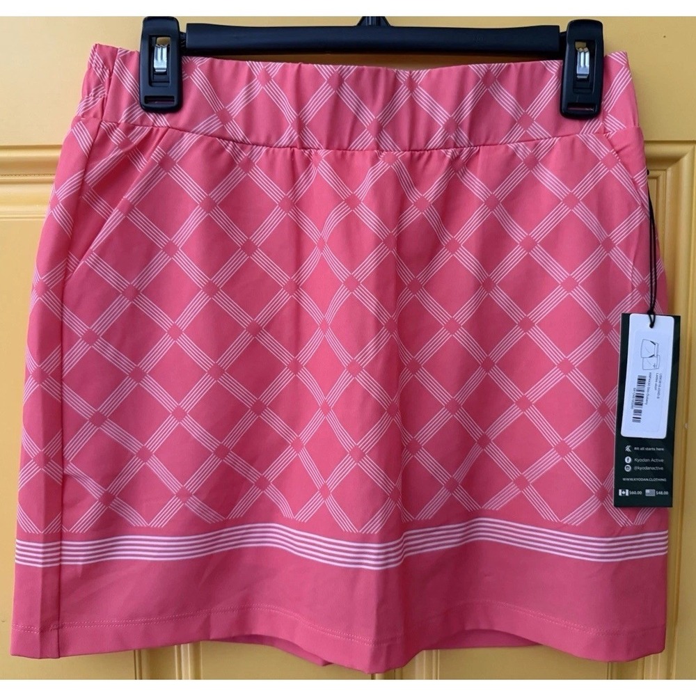 Kyodan Skort Shorts Skirt Womens Golf Tennis Pickleball Pockets Size Medium